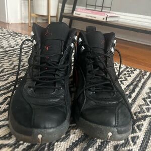 Men’s black Air Jordan high top size 13